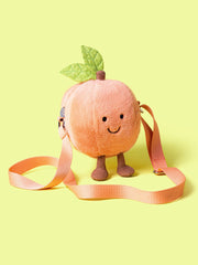 Jellycat Amuseables Peach Shoulder Bag