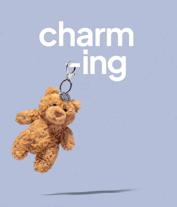Jellycat Bartholomew Bear Bag Charm