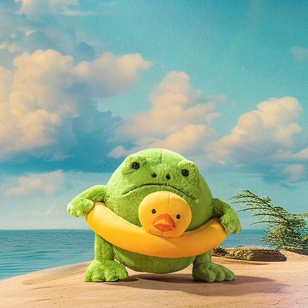 Jellycat Ricky Rain Frog Rubber Ring