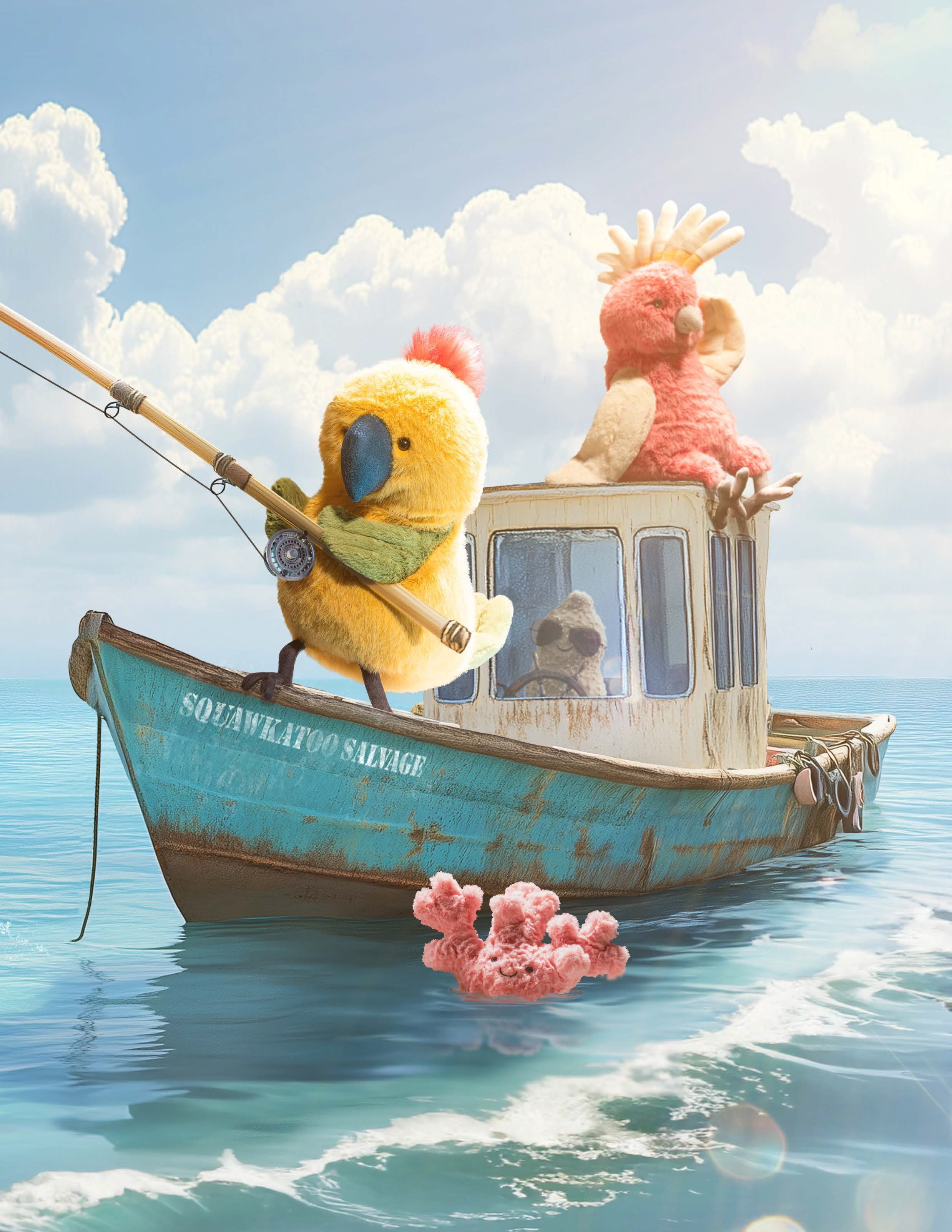 Jellycat Budgeby Parrot