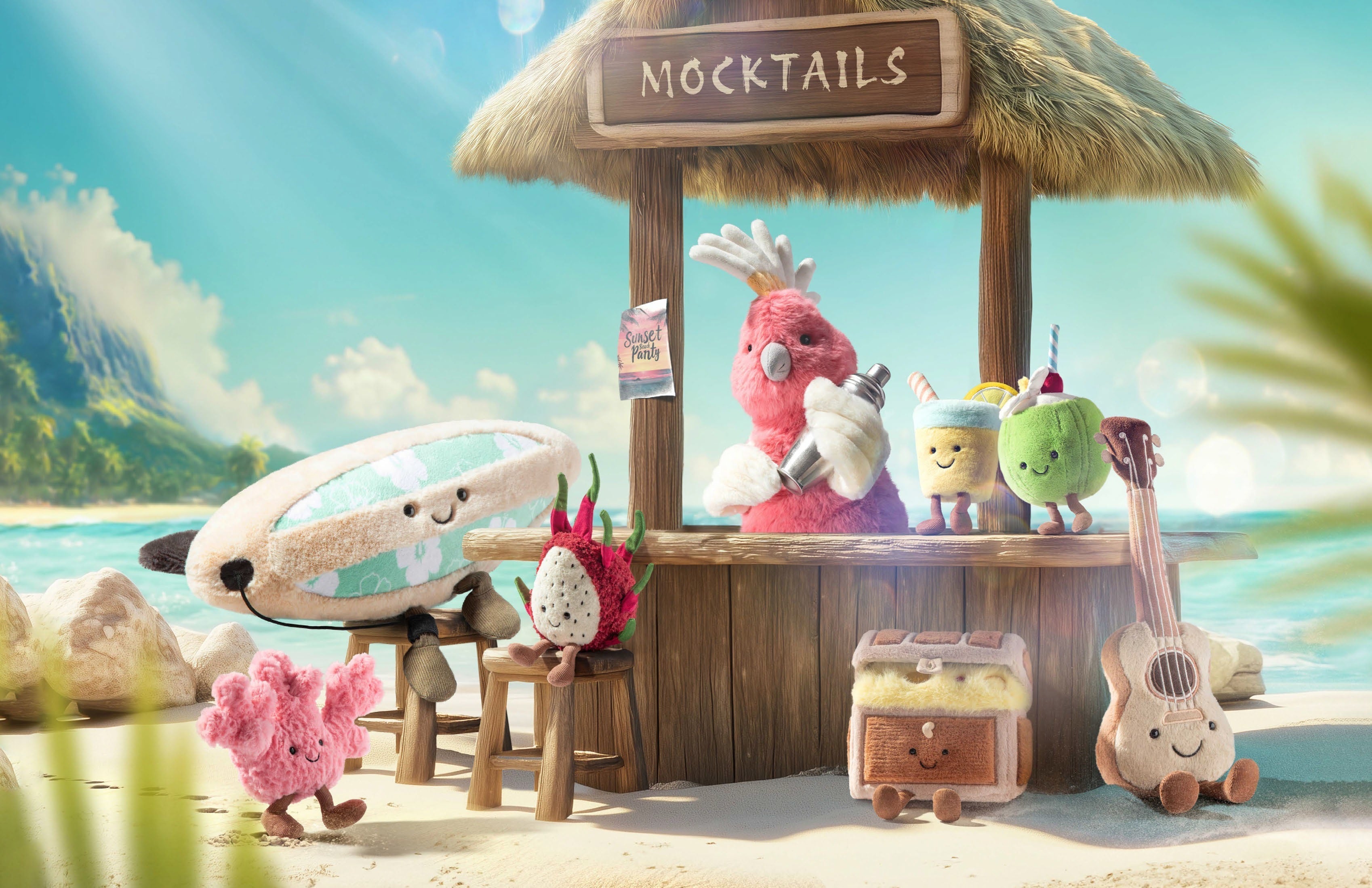 Jellycat Amuseables Aruba Coconut
